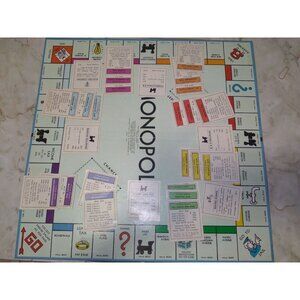 Vintage Parker Brothers Monopoly Board Game 1961 Edition READ Description
